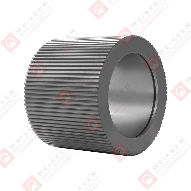 Korrugeret åbent leje af stålpillerulle